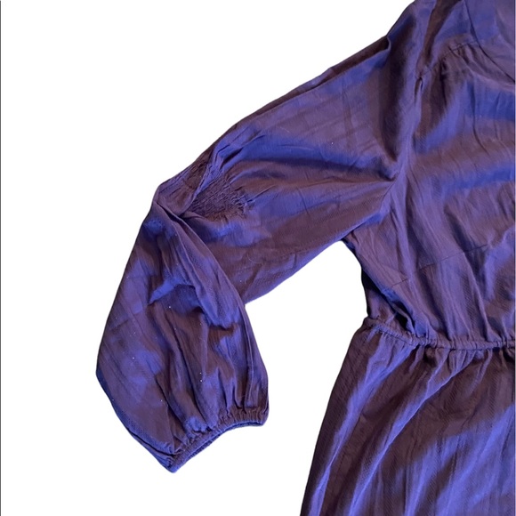 ASOS JUNAROSE 100% Cotton Gorgeous Like New Purple Bohemian Maxi Dress - Plus 24 - Picture 6 of 12